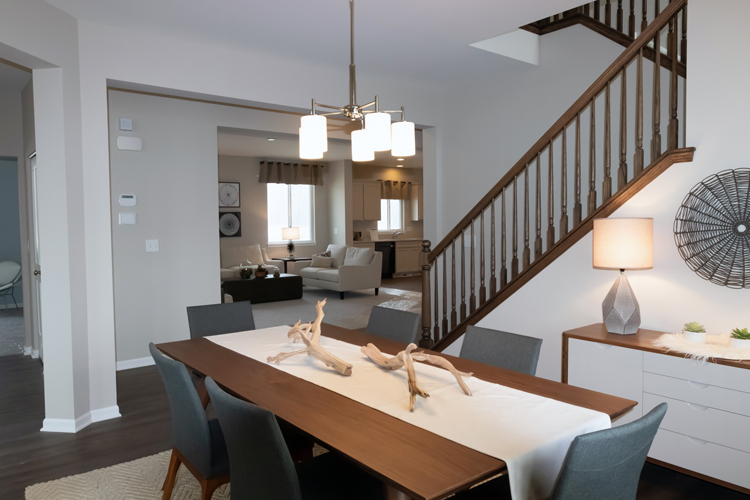 Nantucket Model Dining Room in Playa Vista Plainfield New